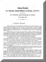 Geschftsbericht 1884