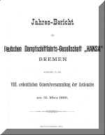 Geschftsbericht 1889