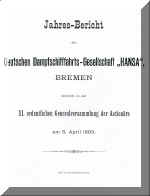 Geschäftsbericht 1892