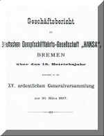 Geschäftsbericht 1896