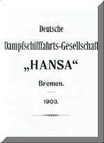 Geschäftsbericht 1903