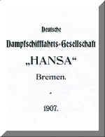 Geschäftsbericht 1907