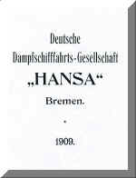 Geschäftsbericht 1909