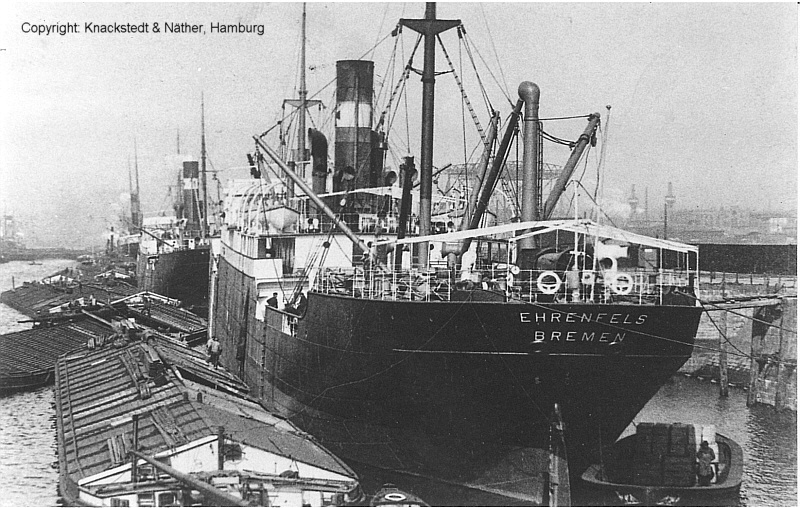 EHRENFELS (1) in Hamburg.