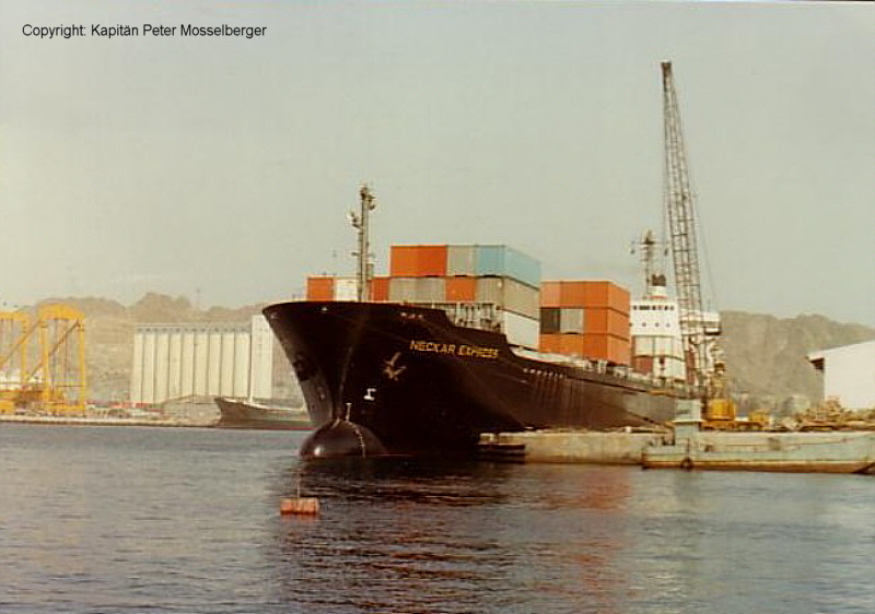 NECKAR EXPRESS in Muttrah / Oman