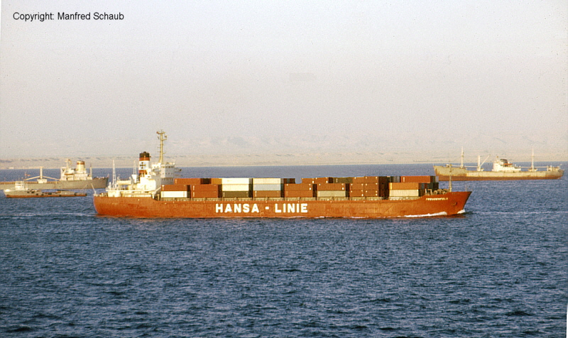 FREUDENFELS vor Suez