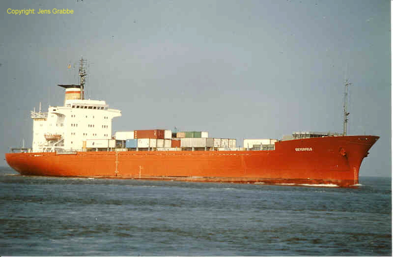 GEYERFELS in Hapag-Lloyd Charter.
