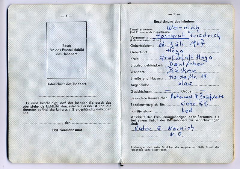 Seefahrtsbuch