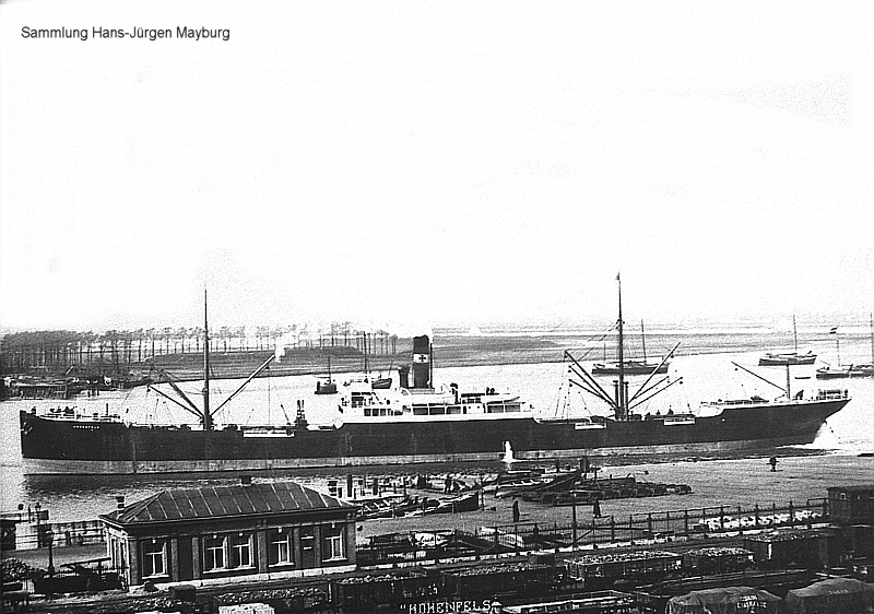 HOHENFELS (1) auf der Schelde.