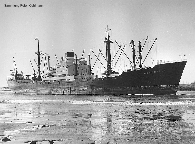 HOHENFELS (4) auf der Weser.