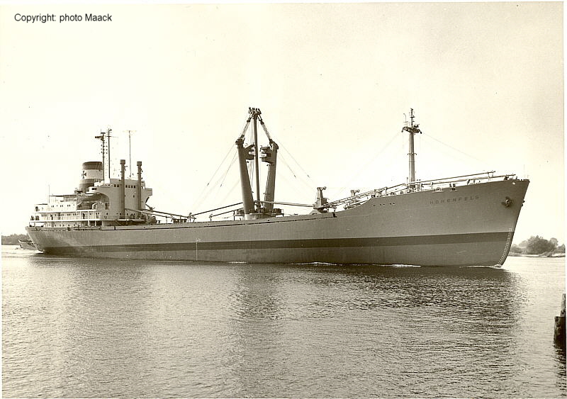 HOHENFELS (5) auf der Weser.