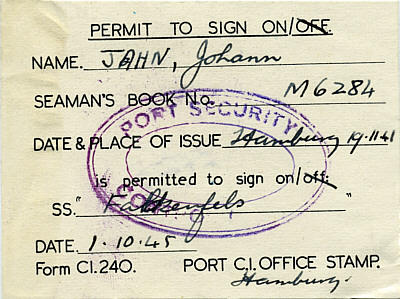 Permit Johann Jahn
