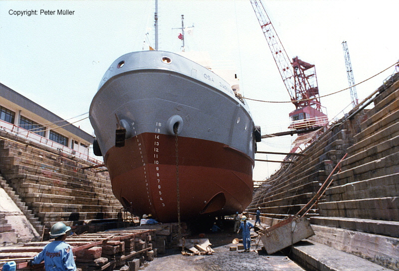 OSA JAGUAR in der Werft