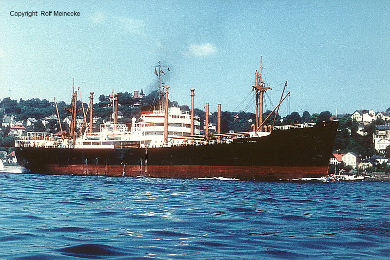 REICHENFELS (3) vor Blankenese.