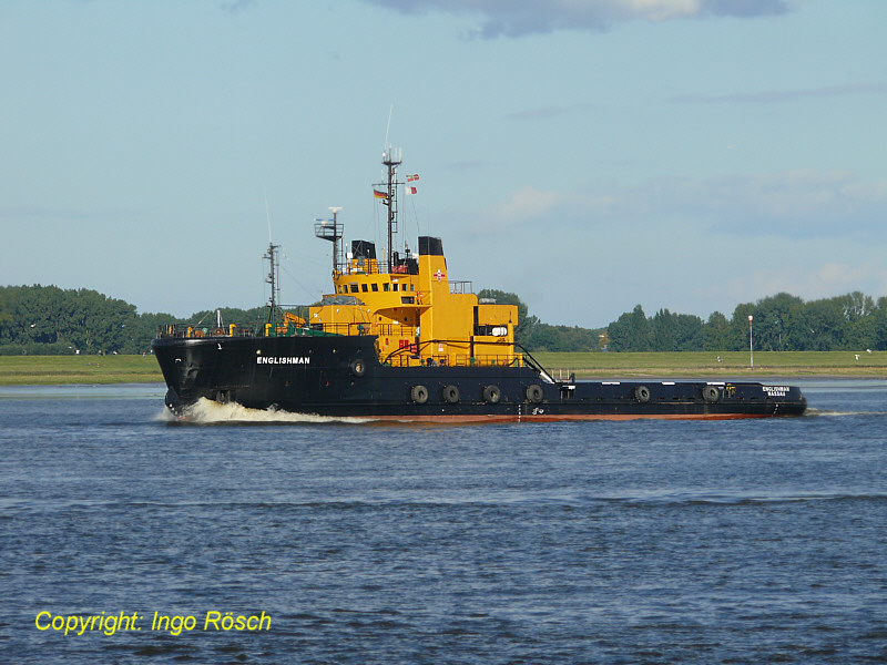 ENGLISHMAN auf der Elbe