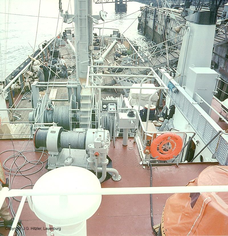 STEPHANITURM (1) Blick auf das Achterschiff.