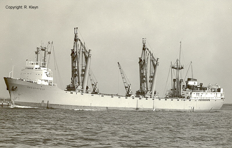 TREUENFELS in DDG Hansa-Rckcharter.