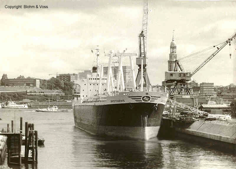 ARISTOGENIS bei Blohm & Voss.