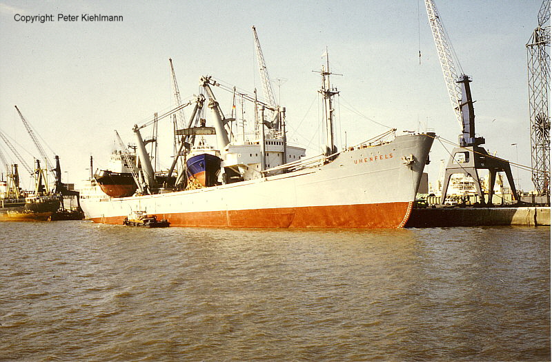 UHENFELS in Rckcharter.